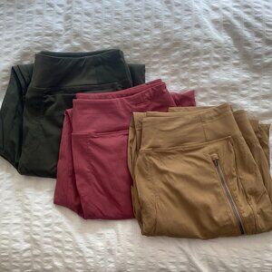 Athleta Trekkie North High Rise Jogger - Bundle of 3 - Size 10P